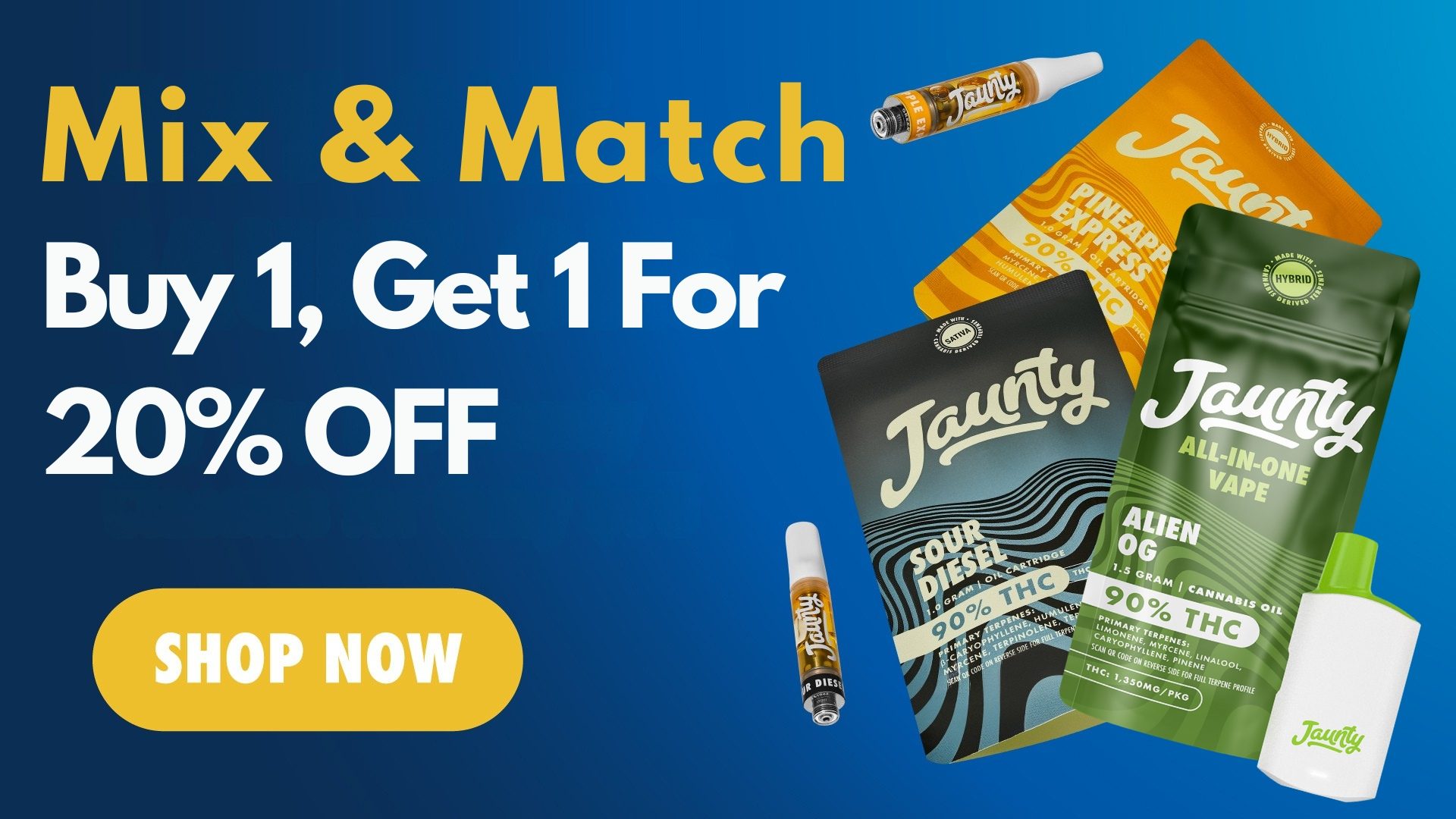 Jaunty Vapes Mix and Match